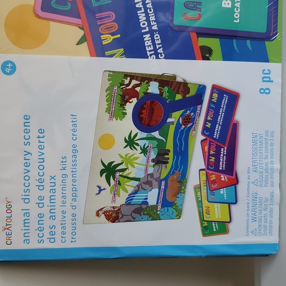 Creatology FELT ANIMAL DISCOVERY SCENE ACTIVITY KIT - Picture 2 of 5